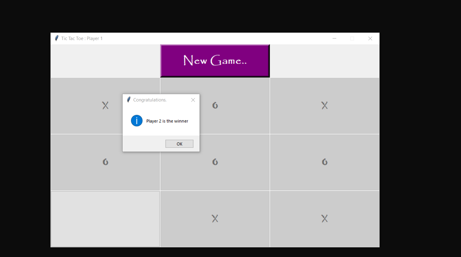 5x5 Tic Tac Toe Python Project (Term 3 Digital World) 