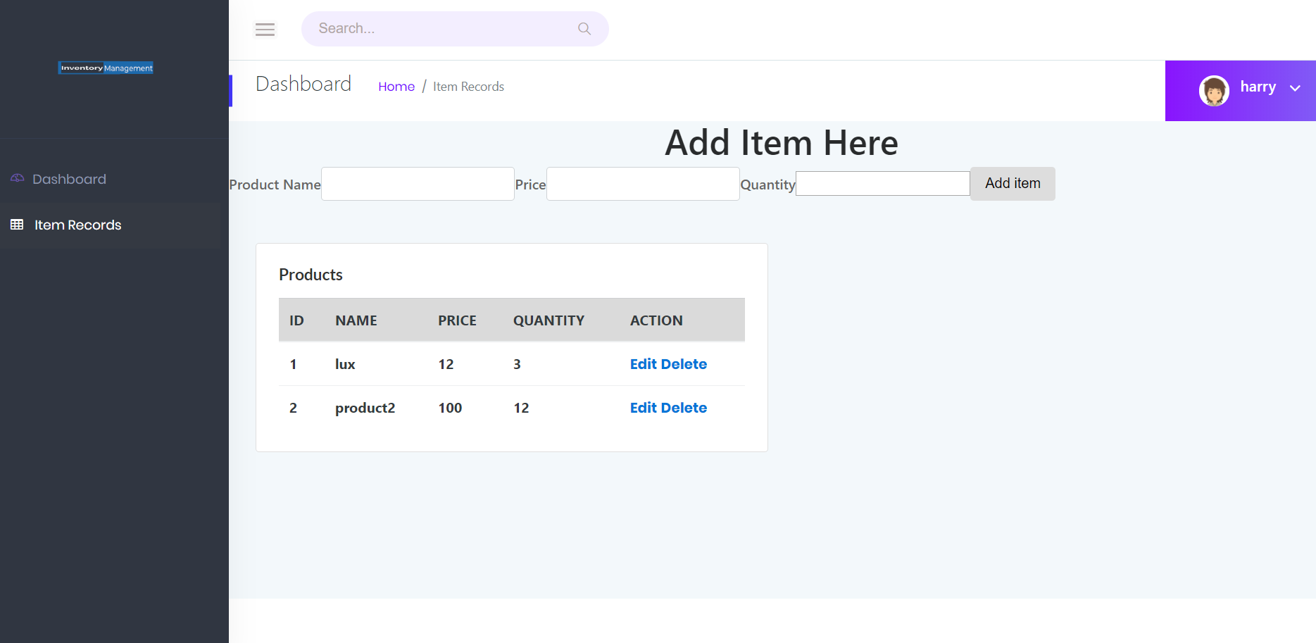 download simple inventory manager