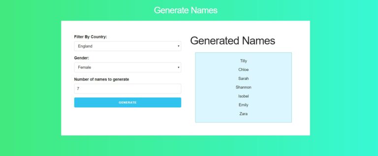 image of name generator