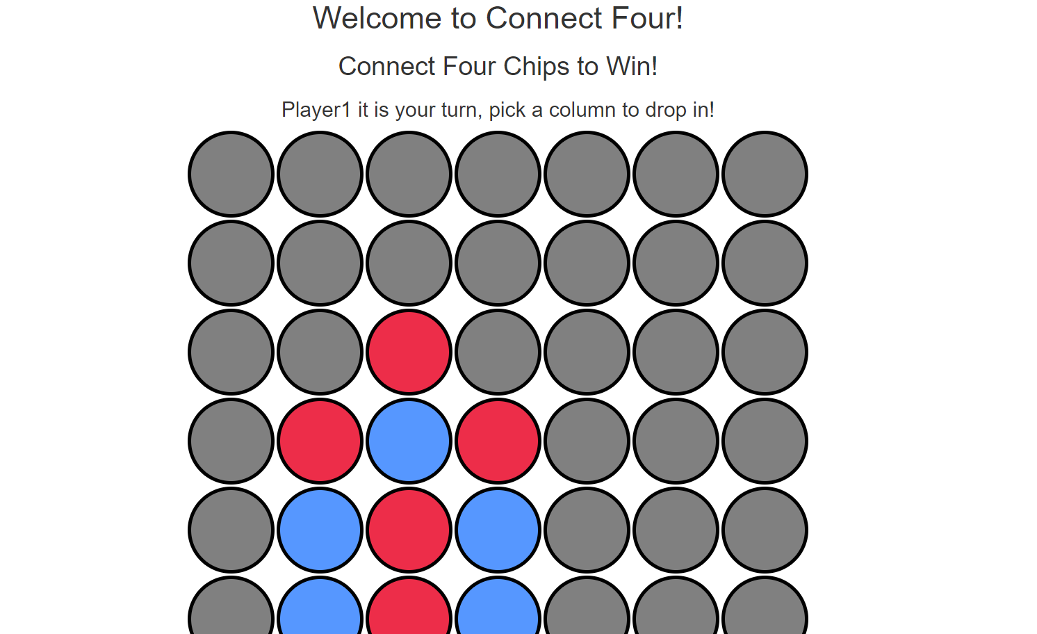 Capture1 2 - Connect Four In JavaScript With Source Code