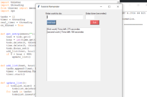 To Do List In Python With Source Code - Source Code & Projects