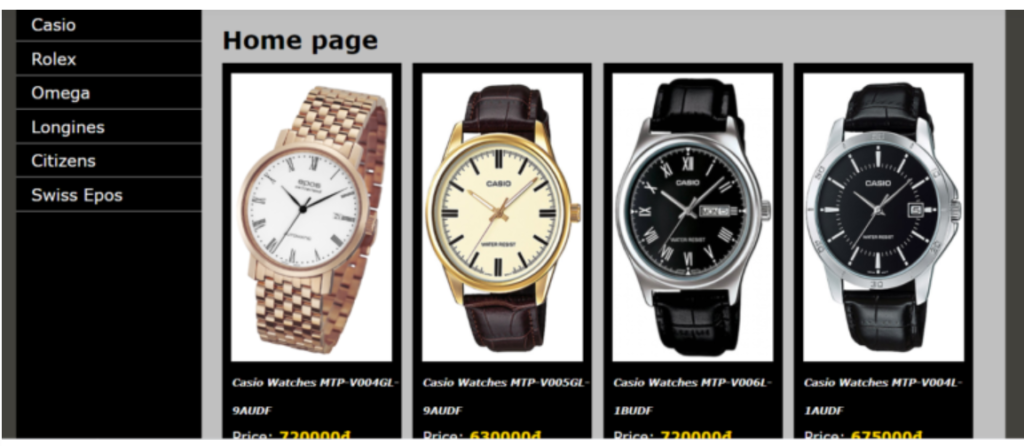 Online Watches