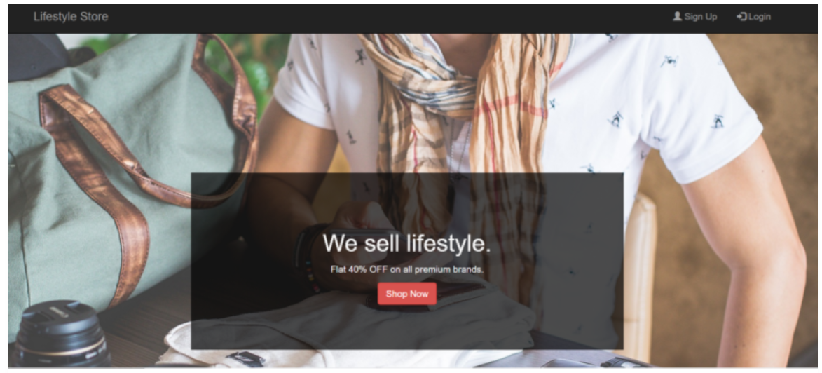 1 29 - LIFESTYLE STORE IN PHP, CSS, JAVASCRIPT, AND MYSQL | FREE DOWNLOAD
