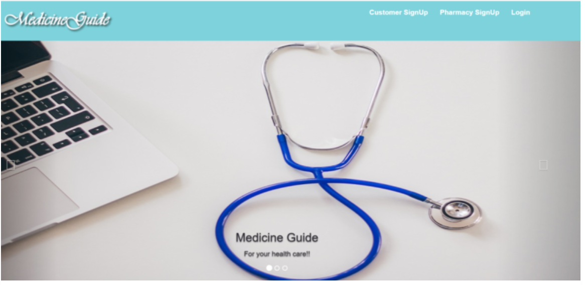 1 48 - ONLINE MEDICINE GUIDE IN PHP, CSS, JAVASCRIPT, AND MYSQL | FREE DOWNLOAD