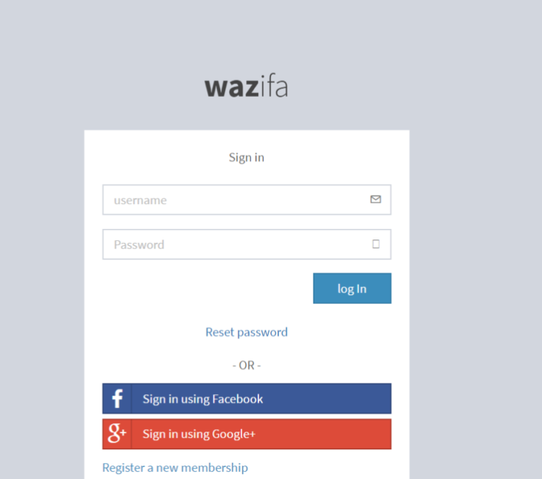 Wazifa System in php