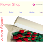 Online Flower Shop in php