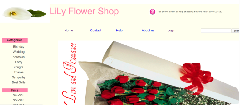 2 7 - Online Flower Shop IN PHP, CSS, Js, AND MYSQL &#124; FREE DOWNLOAD