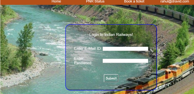 Railway Reservation IN PHP, CSS,Js AND MYSQL | FREE DOWNLOAD