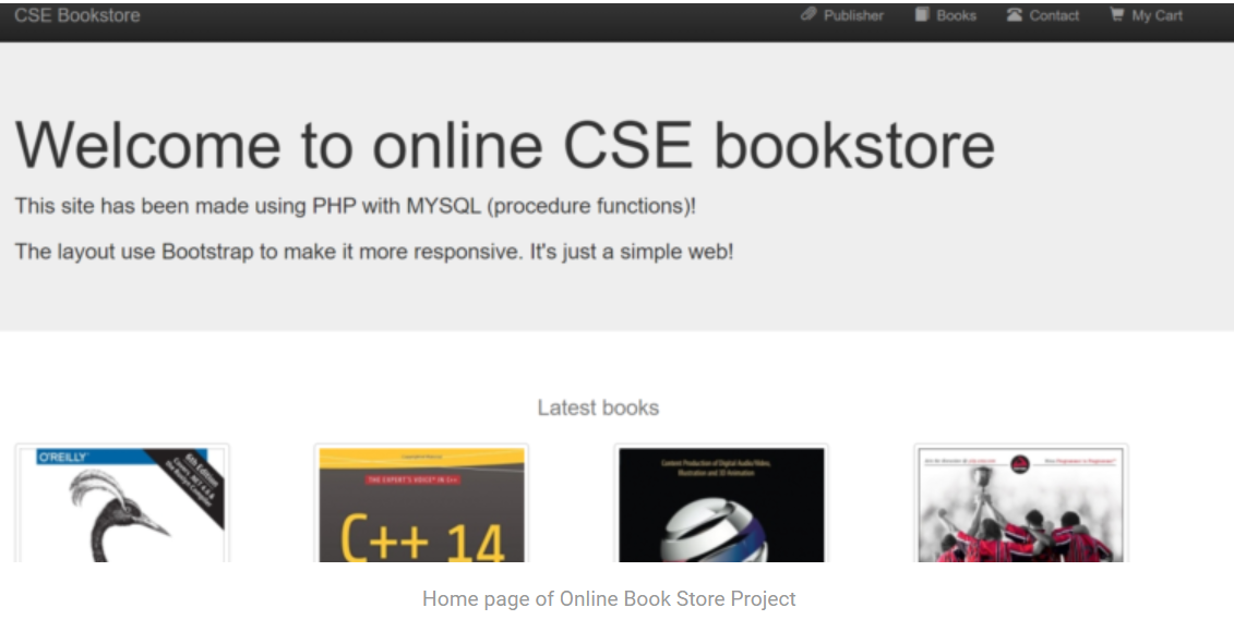 Online Book Store Project IN PHP, CSS, JS, AND MYSQL | FREE DOWNLOAD