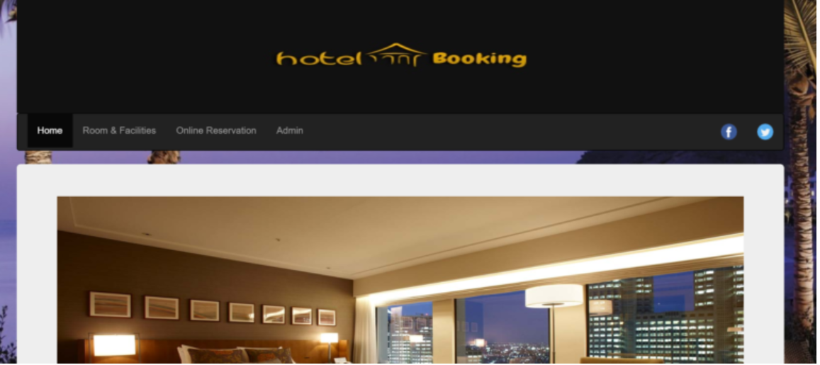Online Hotel Booking in php