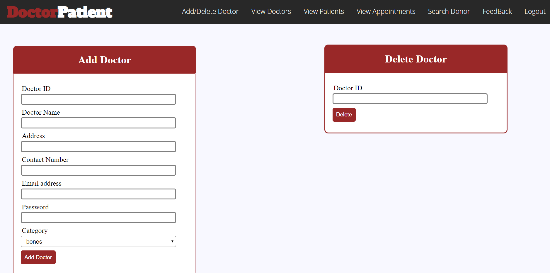 1 3 - DOCTOR APPOINTMENT IN PHP WITH SOURCE CODE