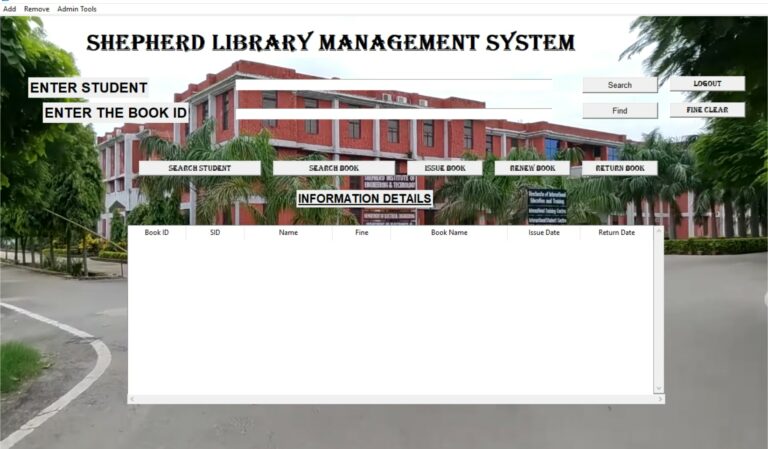simple library system