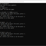 Hangman Game In C++ With Source Code