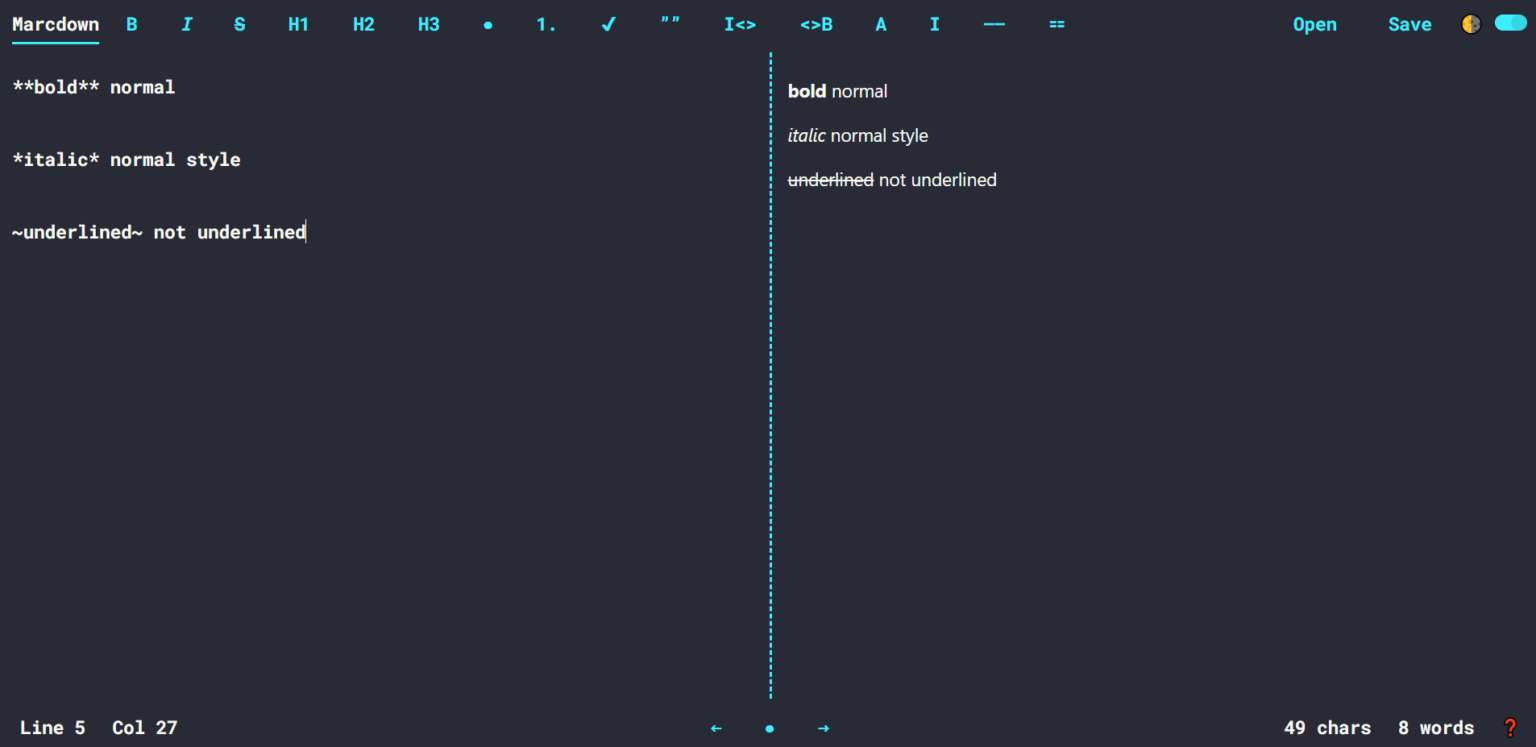 macdown code highlighted in editor macdown code highlighted in editor
