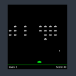 Space Invaders In JavaScript With Source Code