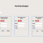 Custom Budget App In JavaScript With Source Code