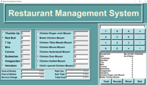 Restaurant Billing System In Python With Source Code - Source Code ...