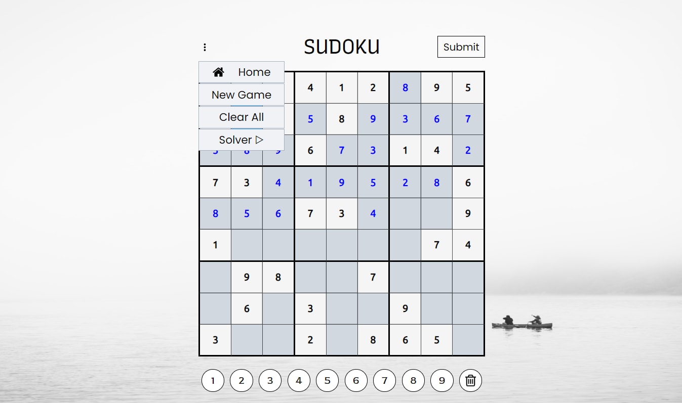 sudoku game