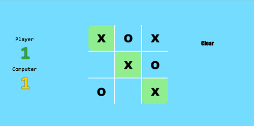 computer game - TICTACTOE IN JAVASCRIPT WITH SOURCE CODE