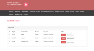 Student Record System In PHP With Source Code - Source Code & Projects