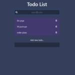 Simple Todo List In JavaScript With Source Code