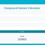 Compound Interest Calculator In JavaScript With Source Code