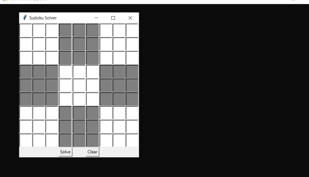 Sudoku Solver In Python With Source Code | Source Code & Projects