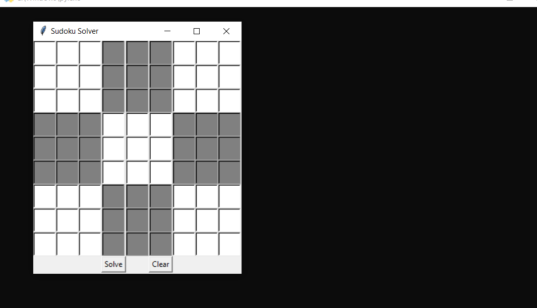3 1 - SUDOKU SOLVER IN PYTHON WITH SOURCE CODE