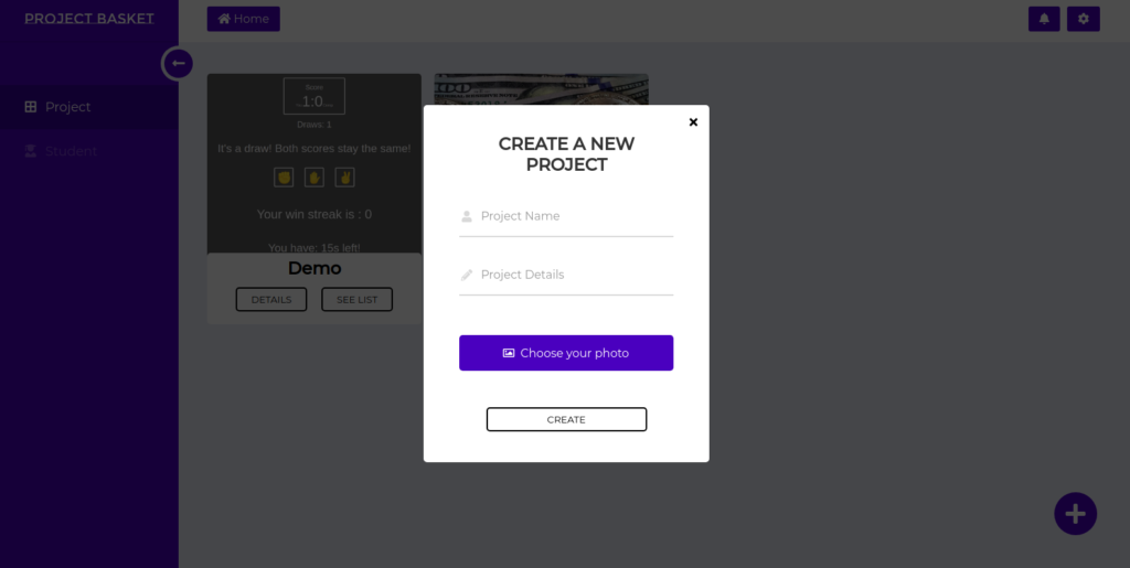 College Project Management System using Django Framework