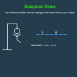 Hangman In JavaScript With Source Code