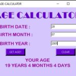 Simple Age Calculator In Python With Source Code