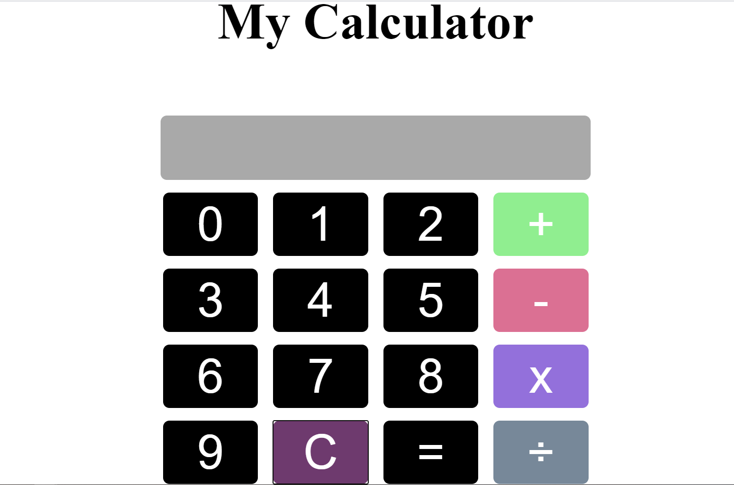 functional calculator
