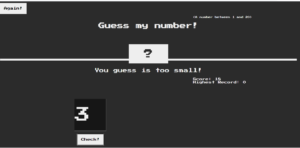 Guess Number In JavaScript With Source Code - Source Code & Projects