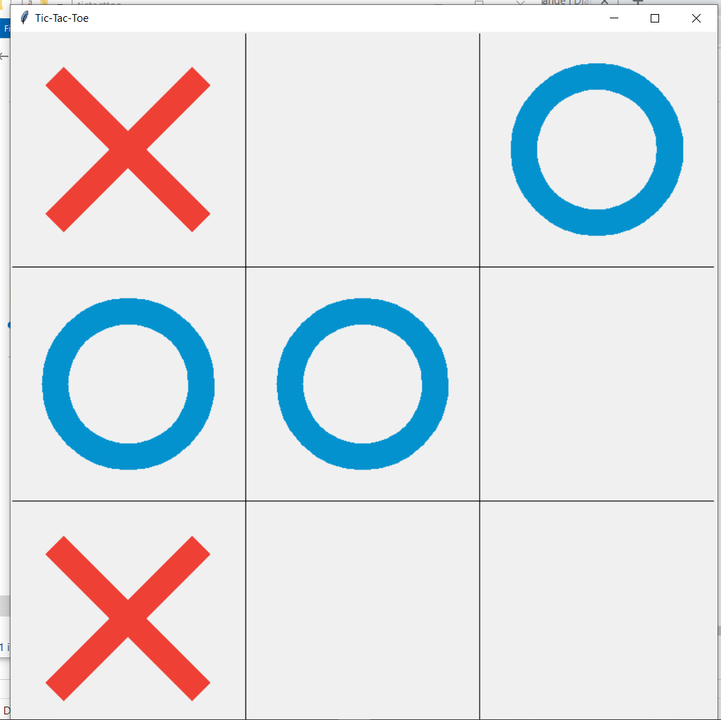 tictactoe in gui