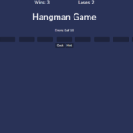 Simple Hangman Game In JavaScript With Source Code