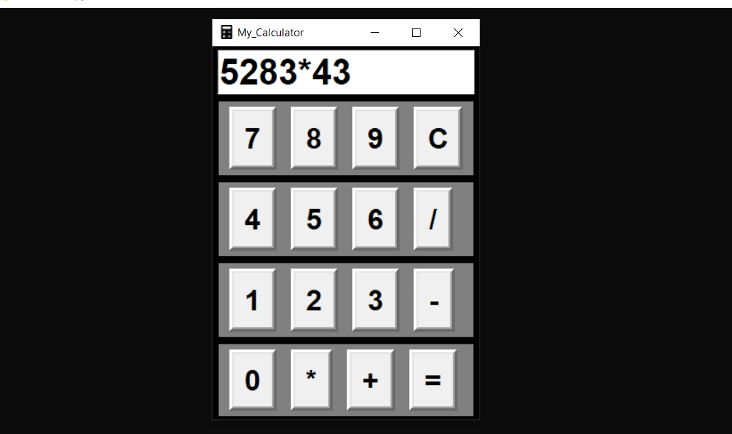 Gui Calculator In Python With Source Code Source Code Projects - Vrogue