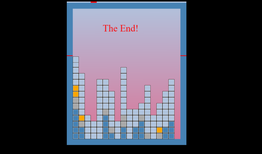 simple Tetris game