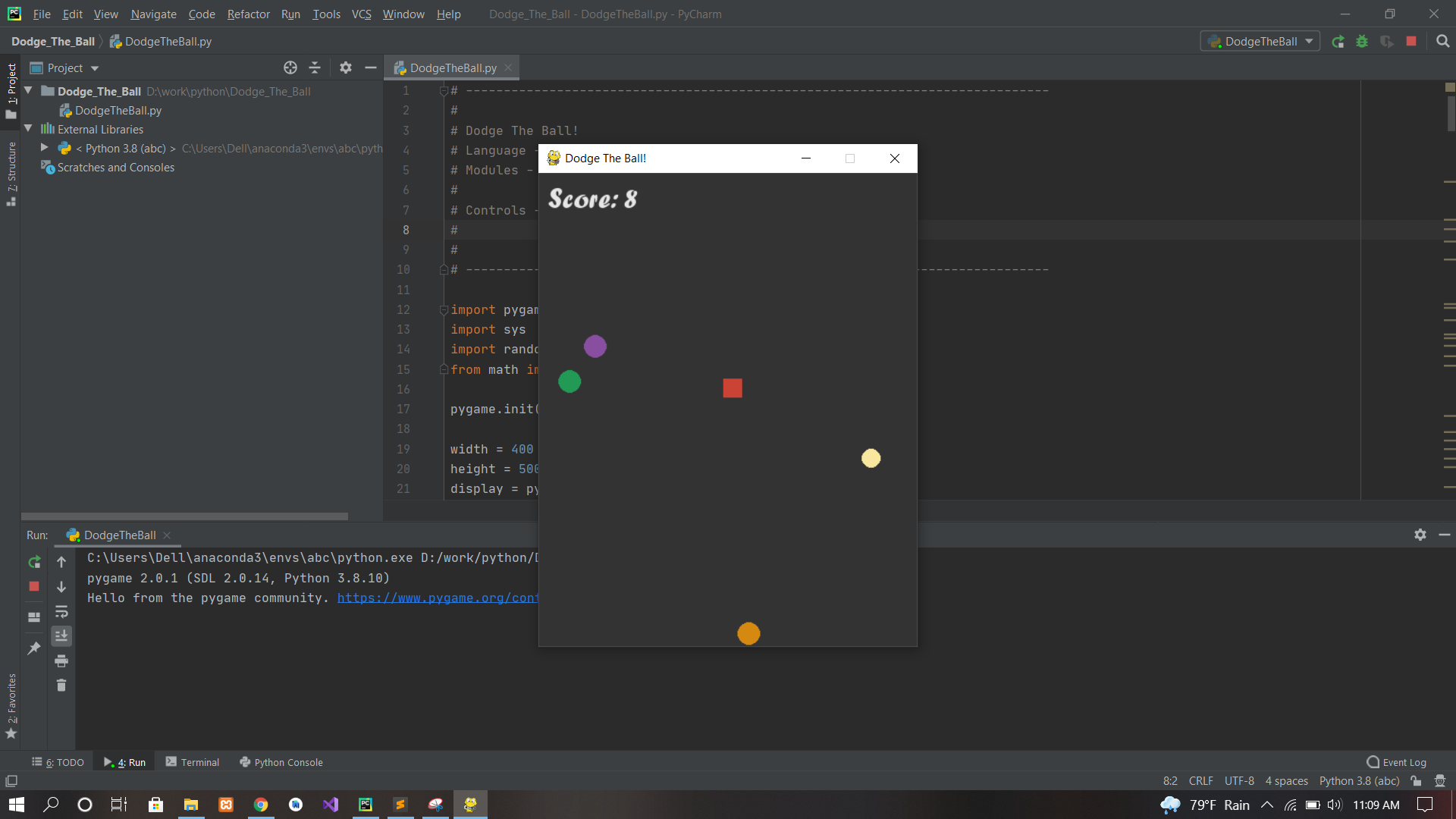 Python Game Development – How to Make a Turtle Racing Game with PyCharm