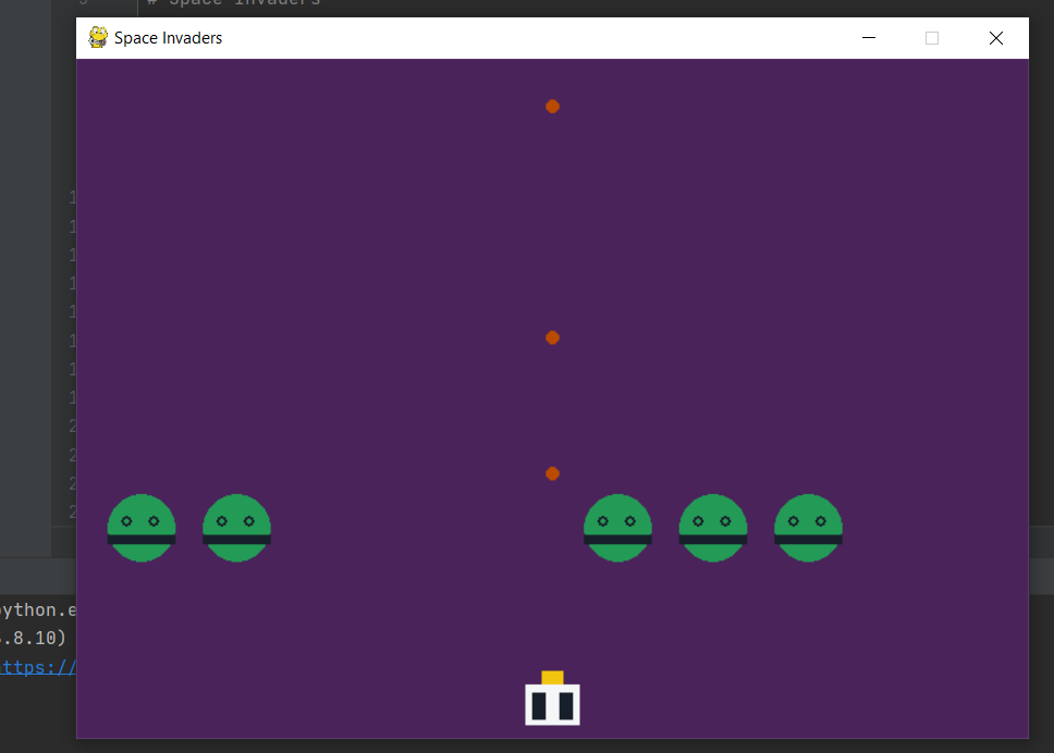 Space Wars game in python – I <3 CODE