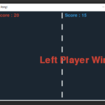 Ping Pong Game In Python With Source Code