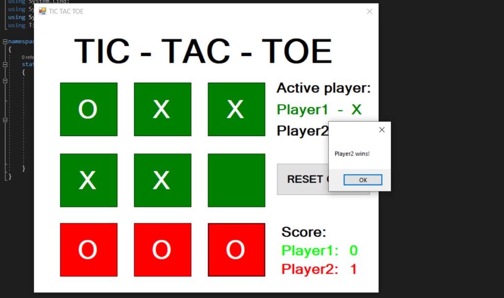 test my tic tac toe algorithm