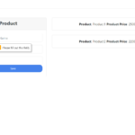Product Store In JavaScript With Source Code