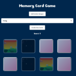 Simple Memory Card Game In JavaScript With Source Code