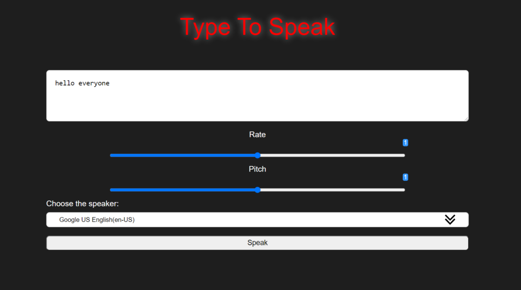 type to pronounce