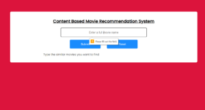 Movie Recommendation System In Python With Source Code - Source Code ...