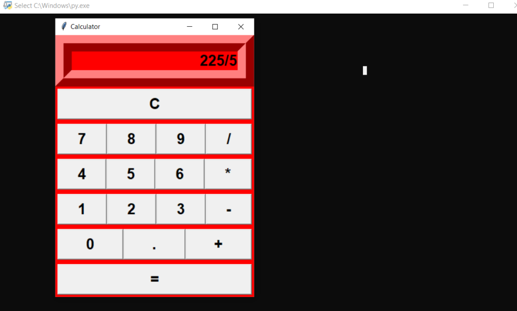 simple calculator