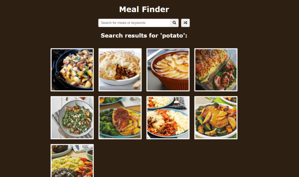 Meal Finder