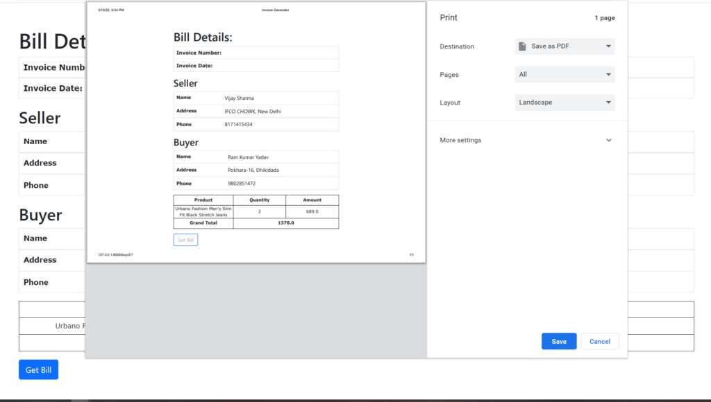 invoice generator