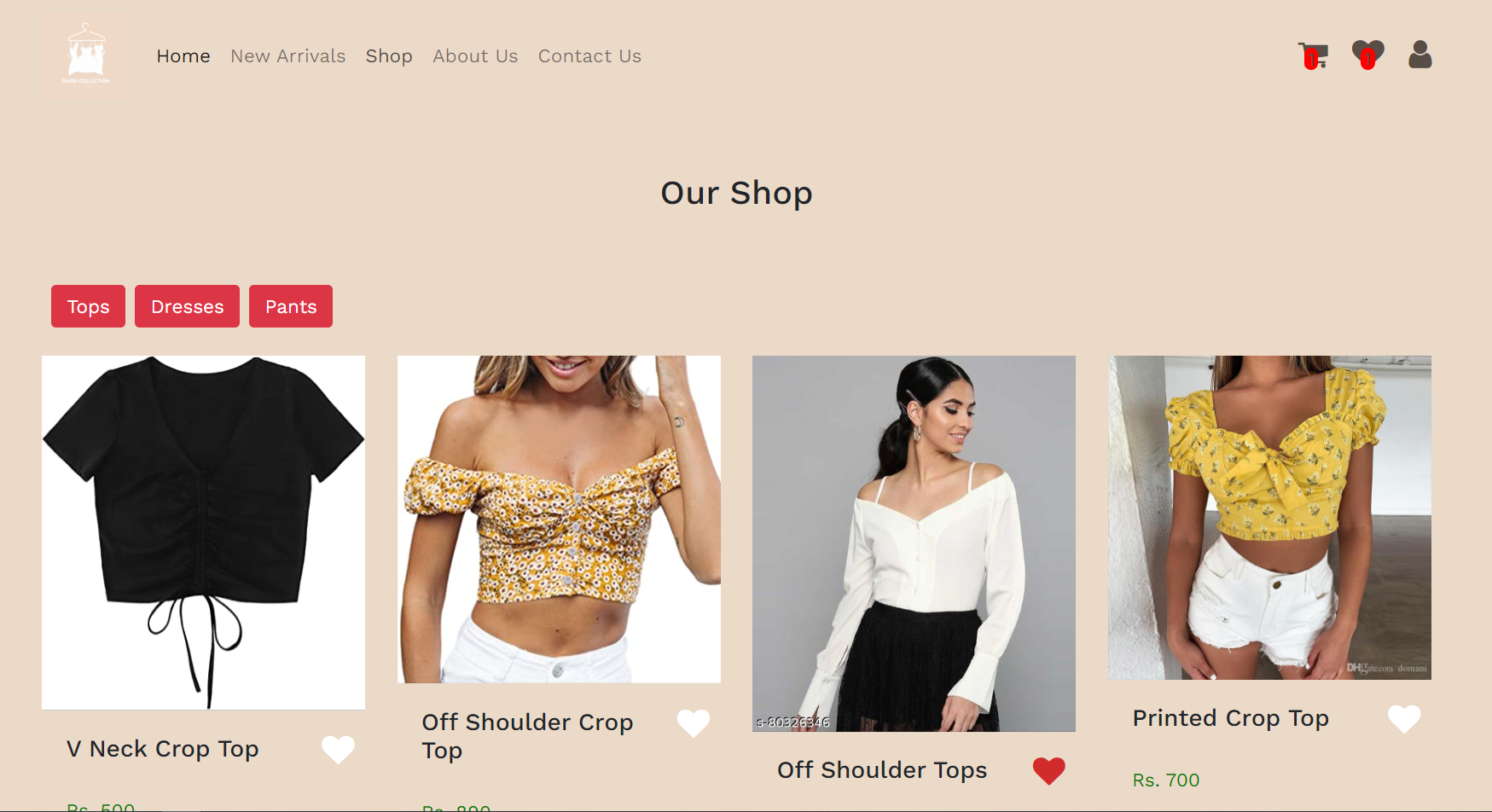 Online Clothing Store