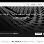 Responsive Website Template In HTML, JS With Source Code